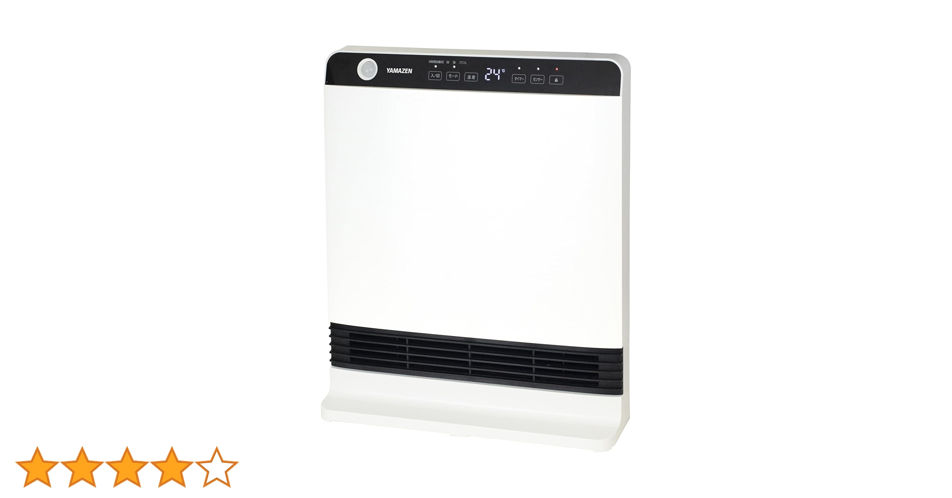 YAMAZEN 大風量セラミックファンヒーター DSF-VU121(W) Amazon.co.jp: Yamazen DSF-VU121(W) Heater Panel, Ceramic Fan